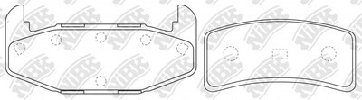 D377 FEDERATED  BRAKE PADS REAR