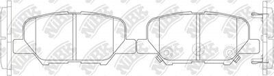 D1679 BLM  BRAKE PADS REAR