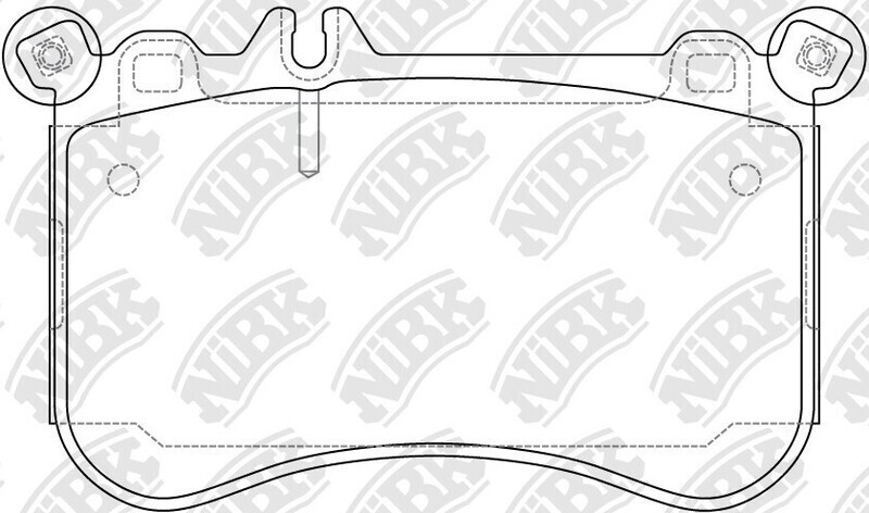 D1634 XINHUI  BRAKE PADS FRONT