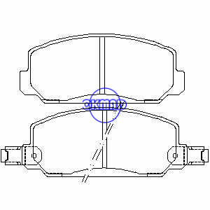 D226 WEAREVER  BRAKE PADS FRONT