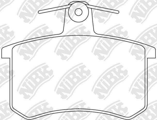 D228 BROAKE  BRAKE PADS REAR