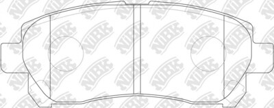PSBP260011 TAKAYAMA  BRAKE PADS FRONT