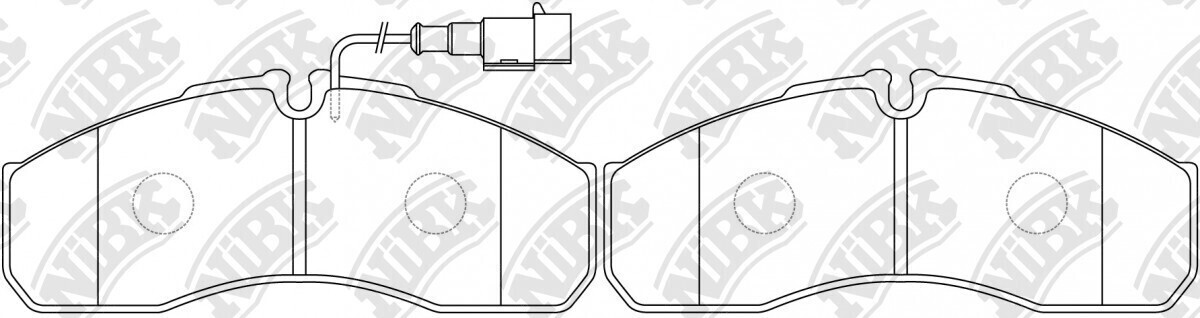 D1622 CAC  BRAKE PADS FRONT