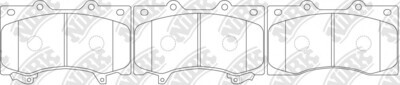 D1748 MAGNUM PRO  BRAKE PADS FRONT