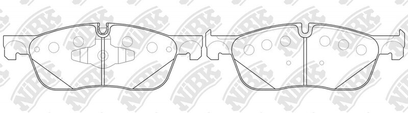 D1838 CAC  BRAKE PADS FRONT