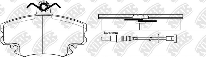 D292 BROTHERS BRAKE PADS FRONT