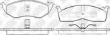 D591 Brake Rite  BRAKE PADS FRONT