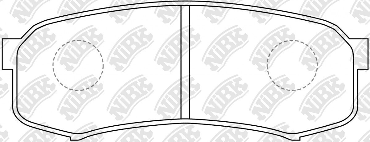 PSBP260047 TAKAYAMA BRAKE PADS REAR