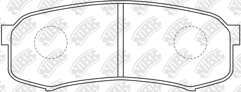 PSBP260047 TAKAYAMA BRAKE PADS REAR