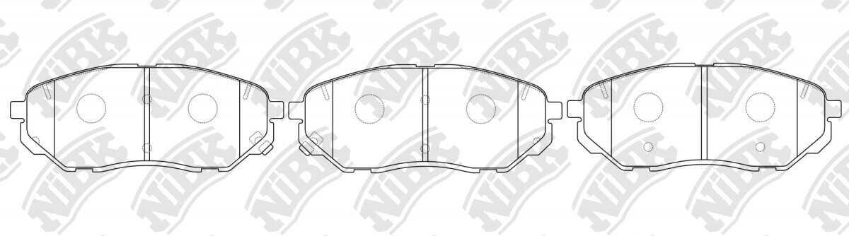 D1962 BLM  BRAKE PADS FRONT