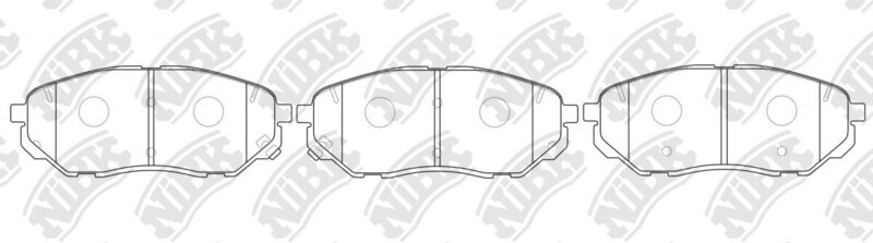 D1962 BLM  BRAKE PADS FRONT