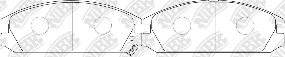 D364 ZHEN ZHI DA  BRAKE PADS FRONT