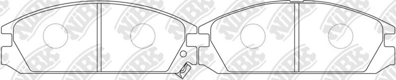 D364 ZHEN ZHI DA  BRAKE PADS FRONT