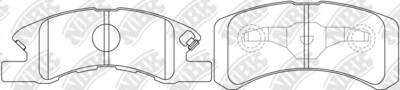 D6100 NEW YORK  BRAKE PADS FRONT