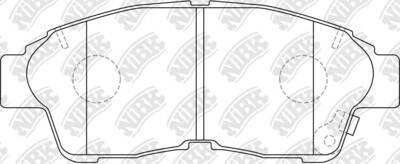 D562 NAKAMOTO  BRAKE PADS FRONT