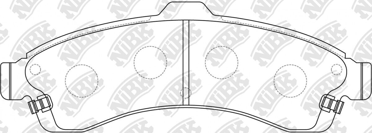 D882 CARQUEST  BRAKE PADS FRONT