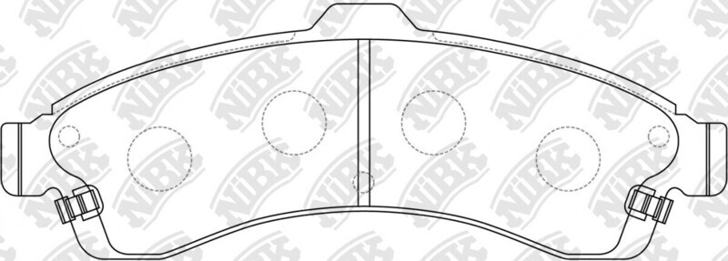 D882 CARQUEST  BRAKE PADS FRONT