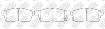 D9029 NEW YORK  BRAKE PADS FRONT