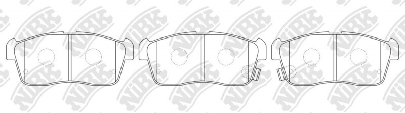 D9029 NEW YORK  BRAKE PADS FRONT