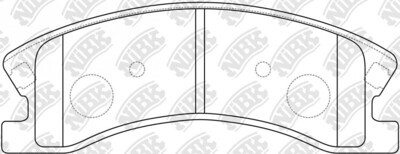 D945 ACDELCO BRAKE PADS FRONT