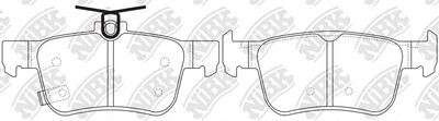 D1878 AVANZADO  BRAKE PADS REAR
