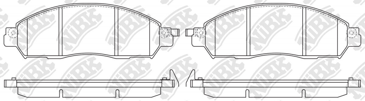 D1903M SUPER GRIP  BRAKE PADS FRONT