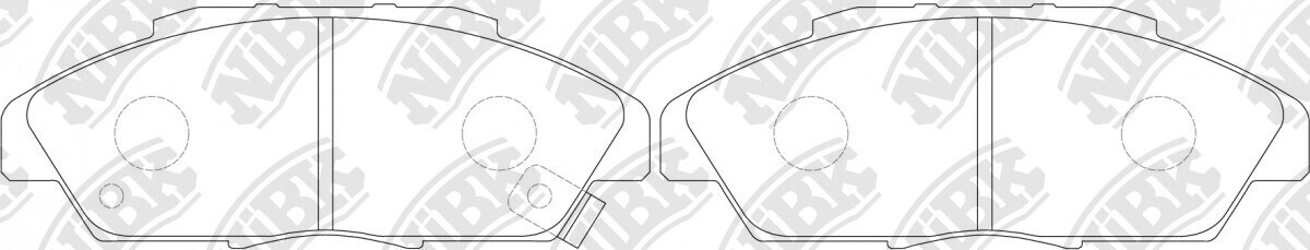 D496C FEDERATED  BRAKE PADS FRONT