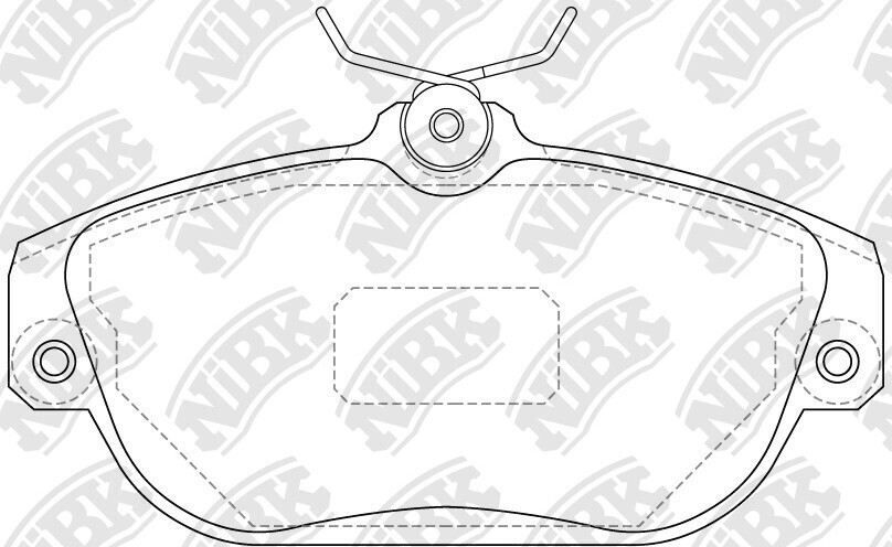 D542 MAGNUM PRO  BRAKE PADS FRONT