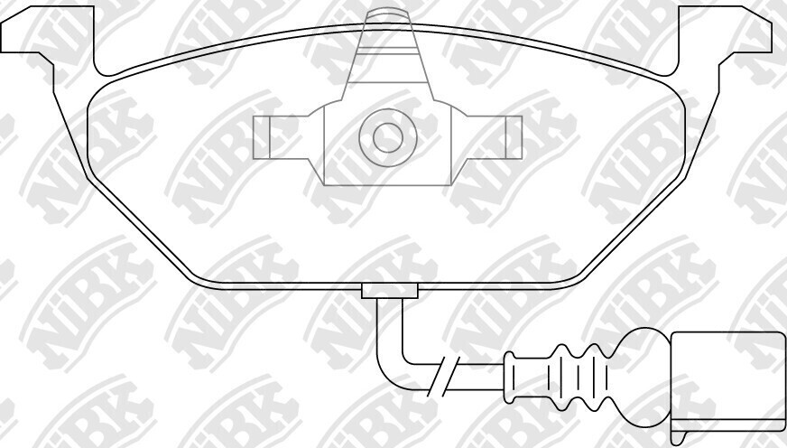 D768 EVERTRUST  BRAKE PADS FRONT