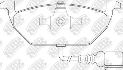 D768 EVERTRUST  BRAKE PADS FRONT