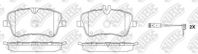 D872 DURALAST  BRAKE PADS FRONT