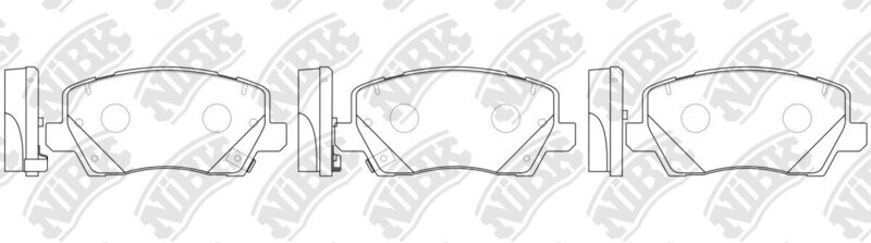 SP1983 CAC  BRAKE PADS FRONT