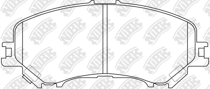 D1737 KELITE  BRAKE PADS FRONT