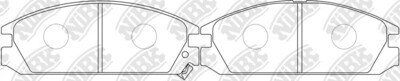 D364 VELOCITY  BRAKE PADS FRONT