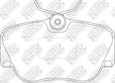 D493 ZASTOSOWANIA  BRAKE PADS FRONT