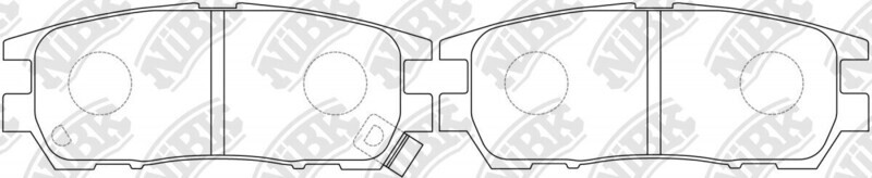 D567 MAGNUM PRO  BRAKE PADS REAR