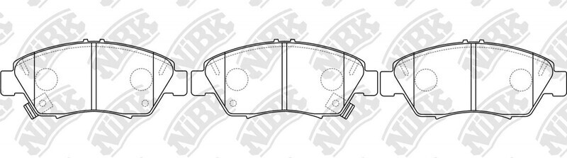 D621 FRAS-ME  BRAKE PADS FRONT