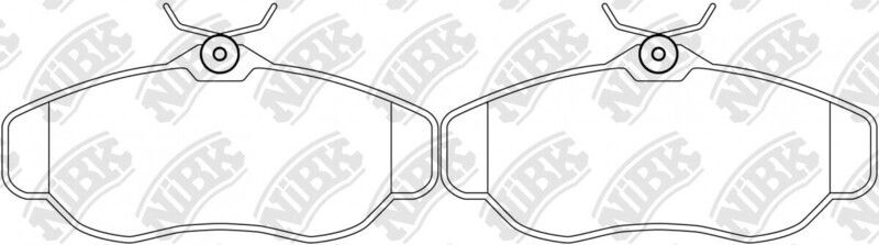 D676 XL BRAKE  BRAKE PADS FRONT