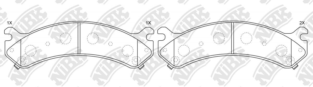 D909 XL BRAKE  BRAKE PADS FRONT