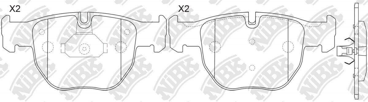 D992 AIMCO BRAKE PADS FRONT