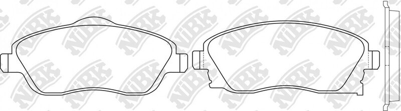 D961 FEDERATED  BRAKE PADS FRONT