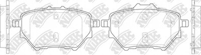 D1891 HUARUIFENG  BRAKE PADS REAR