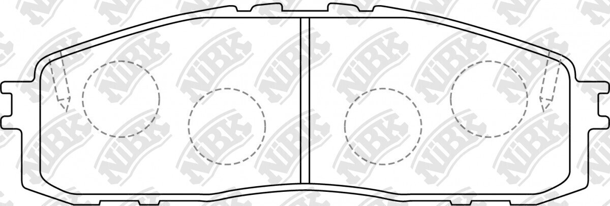 D432 SPECTRA ONE PREMIUM  BRAKE PADS REAR