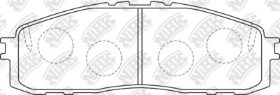 D432 SPECTRA ONE PREMIUM  BRAKE PADS REAR