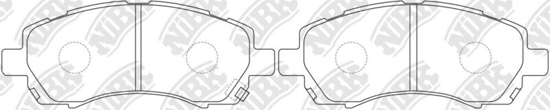 D722 FRAS-ME  BRAKE PADS FRONT