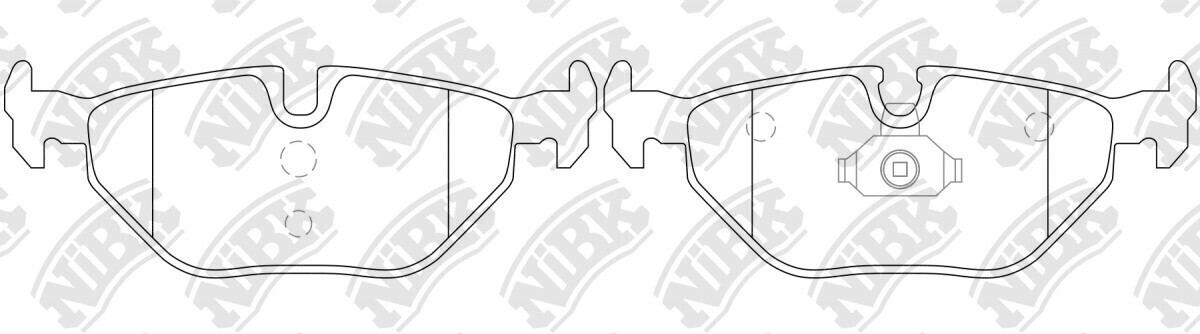 D763 PICC  BRAKE PADS REAR
