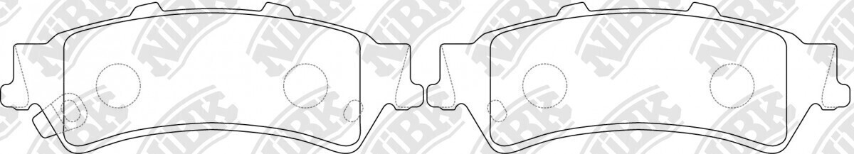 D792 AUTO XTRA  BRAKE PADS REAR