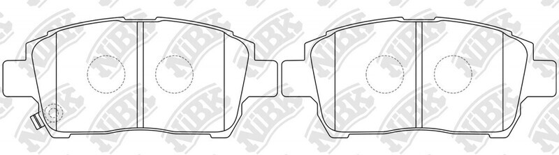 D822 BLM  BRAKE PADS FRONT