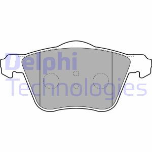 LP1787 DELPHI  BRAKE PADS FRONT