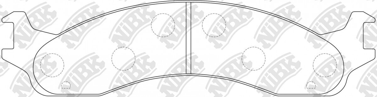 MSS-7535-M MIDAS  BRAKE PADS FRONT